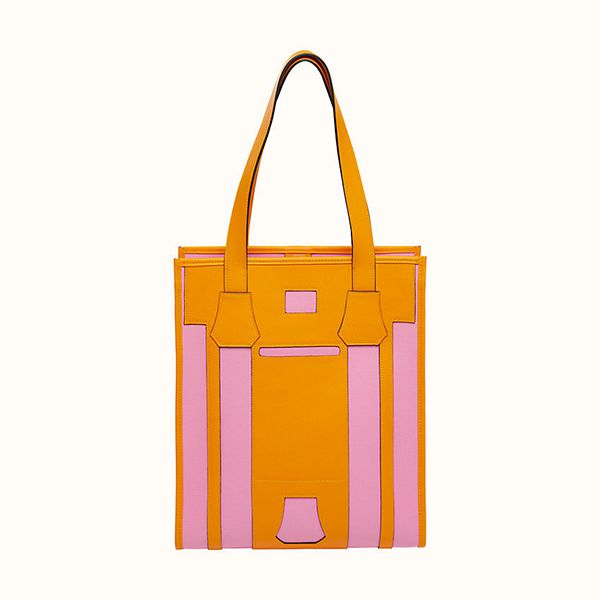 エルメス☆クロシェット トートバッグ コピー キャンバス レザー H1066848 B3